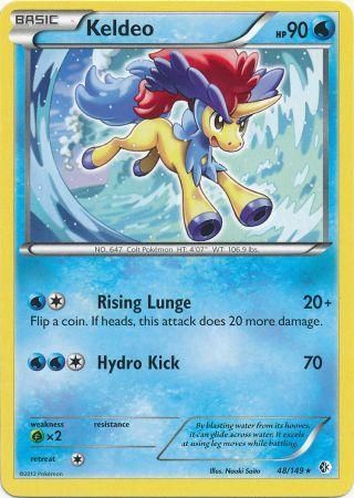 Keldeo - 48/149 - Rare 1