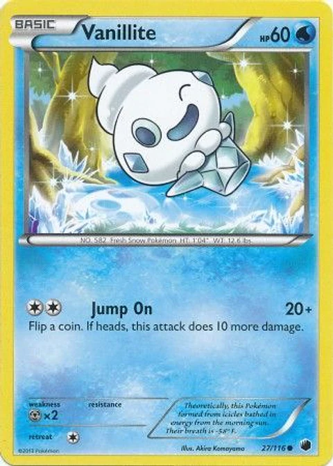 Vanillite - 27/116 - Common