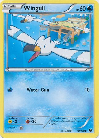 Wingull - 18/108 - Common 1