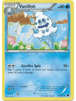 Vanillish - 28/116 - Uncommon