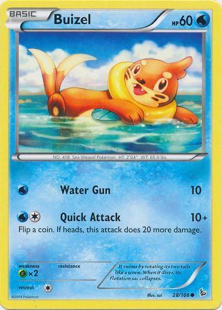 Buizel - 28/106 - Common 1