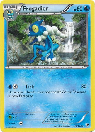 Frogadier - 40/146 - Uncommon 1