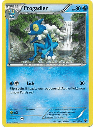 Frogadier - 40/146 - Uncommon