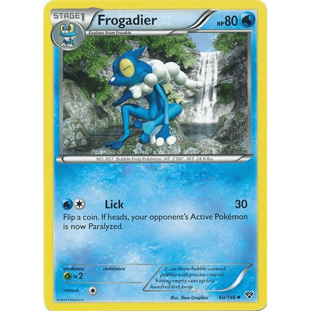 Frogadier - 40/146 - Uncommon