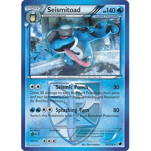Seismitoad - 26/116 - Rare
