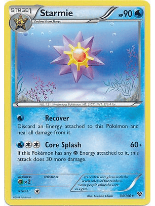 Starmie - 34/146 - Rare