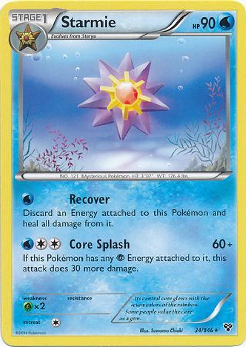 Starmie - 34/146 - Rare