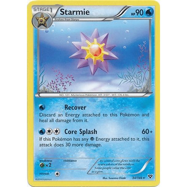 Starmie - 34/146 - Rare