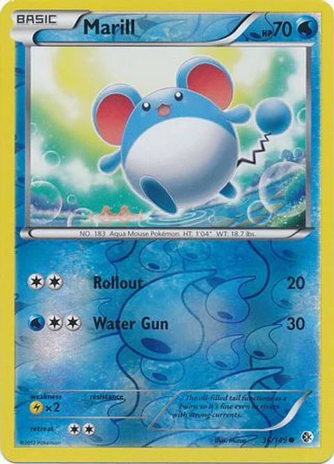 Marill - 36/149 - Common Reverse Holo