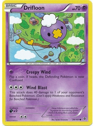 Drifloon - 34/101 - Common