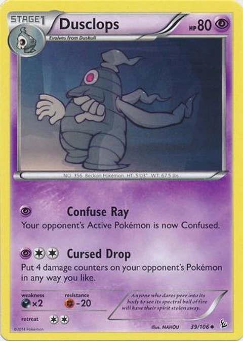 Dusclops - 39/106 - Uncommon