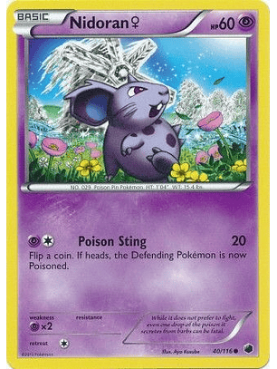 Nidoran - 40/116 - Common