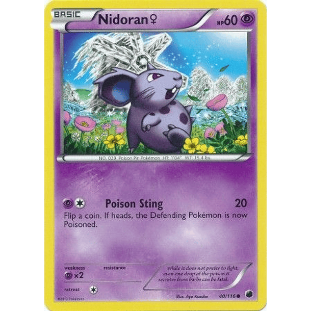 Nidoran - 40/116 - Common