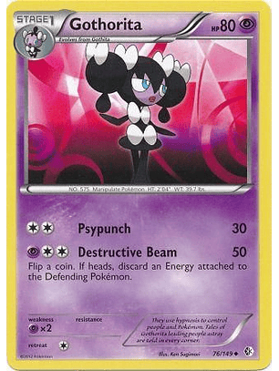 Gothorita - 76/149 - Uncommon