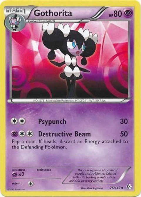 Gothorita - 76/149 - Uncommon