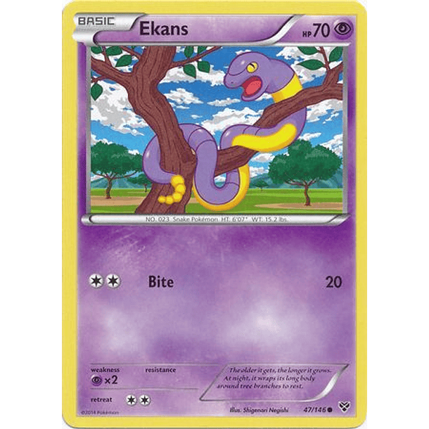 Ekans - 47/146 - Common