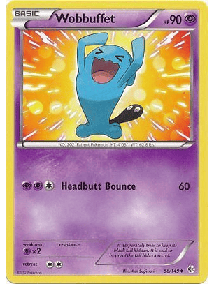 Wobbuffet - 58/149 - Uncommon