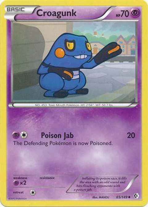 Croagunk - 65/149 - Uncommon