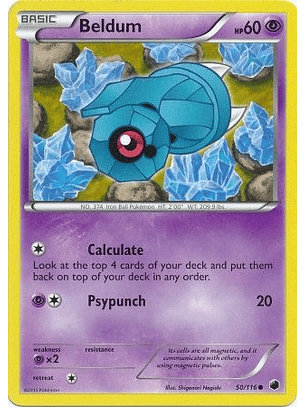 Beldum - 50/116 - Common