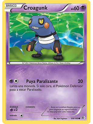Croagunk - 64/149 - Common