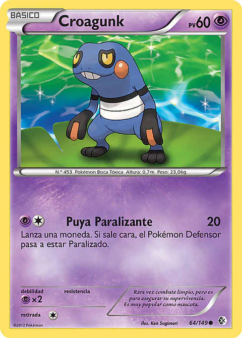 Croagunk - 64/149 - Common