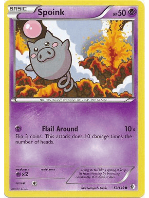 Spoink - 59/149 - Common