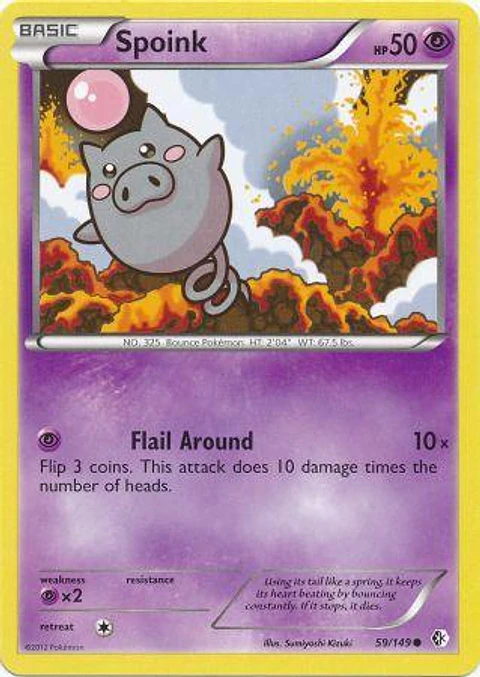 Spoink - 59/149 - Common
