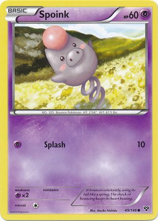 Spoink - 49/146 - Common 1