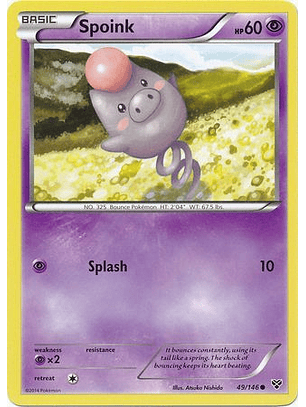 Spoink - 49/146 - Common
