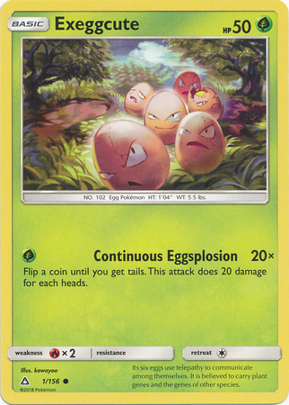 Exeggcute - 1/156 - Common 1