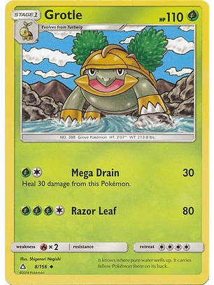 Grotle - 8/156 - Uncommon