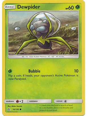 Dewpider - 16/156 - Common