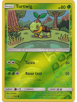 Turtwig - 7/156 - Common Reverse Holo