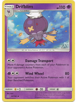 Drifblim - 52/156 - Uncommon
