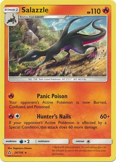 Salazzle - 26/156 - Rare