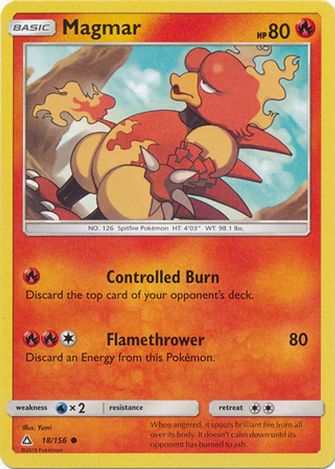 Magmar - 18/156 - Common