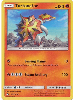 Turtonator - 27/156 - Uncommon