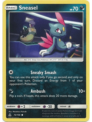 Sneasel - 73/156 - Common