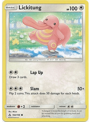 Lickitung - 102/156 - Common