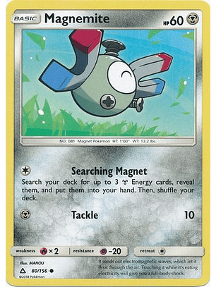 Magnemite - 80/156 - Common