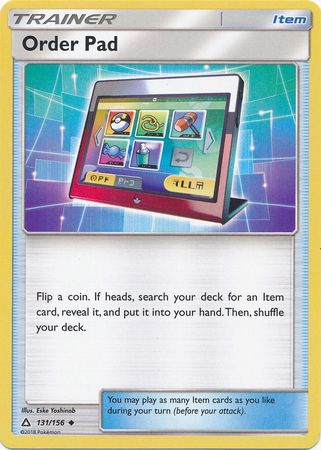 Order Pad - 131/156 - Uncommon 1