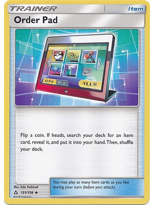 Order Pad - 131/156 - Uncommon