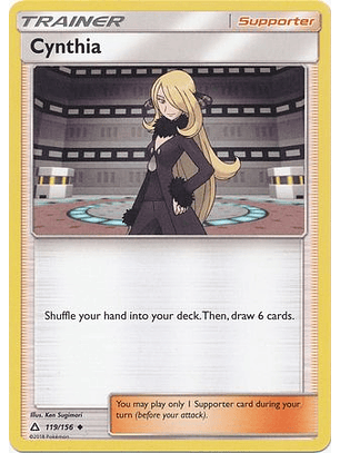 Cynthia - 119/156 - Uncommon