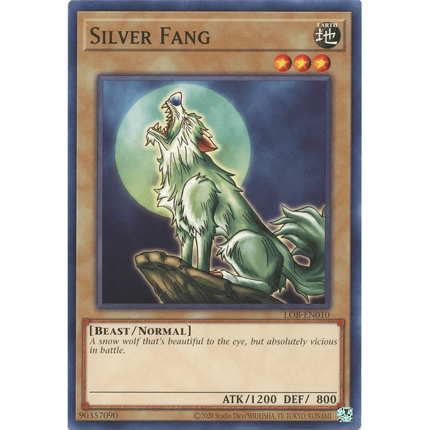 Silver Fang - LOB-EN010 - Common Unlimited (25th Reprint)