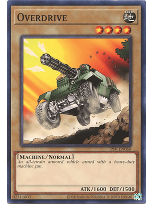 Overdrive - PSV-EN060 - Common Unlimited (25th Reprint)