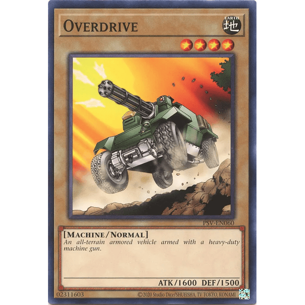 Overdrive - PSV-EN060 - Common Unlimited (25th Reprint)
