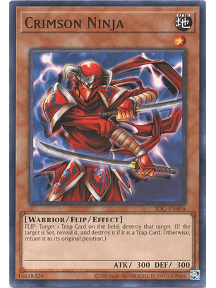 Crimson Ninja - IOC-EN006 - Common Unlimited (25th Reprint)