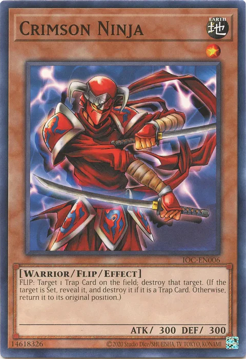 Crimson Ninja - IOC-EN006 - Common Unlimited (25th Reprint)