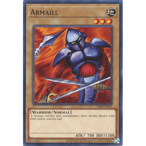 Armaill - LOB-EN079 - Common Unlimited (25th Reprint)