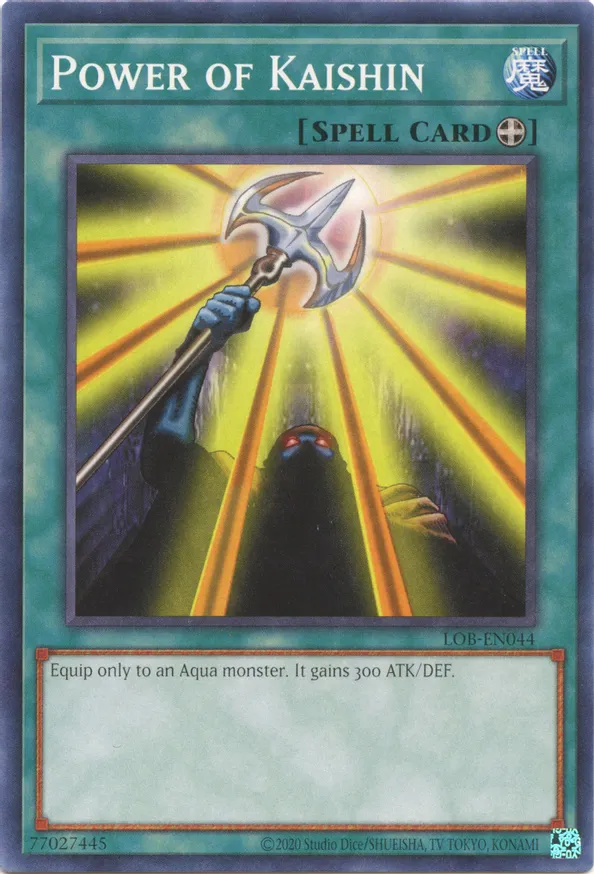 Power of Kaishin - LOB-EN044 - Common Unlimited (25th Reprint) 1